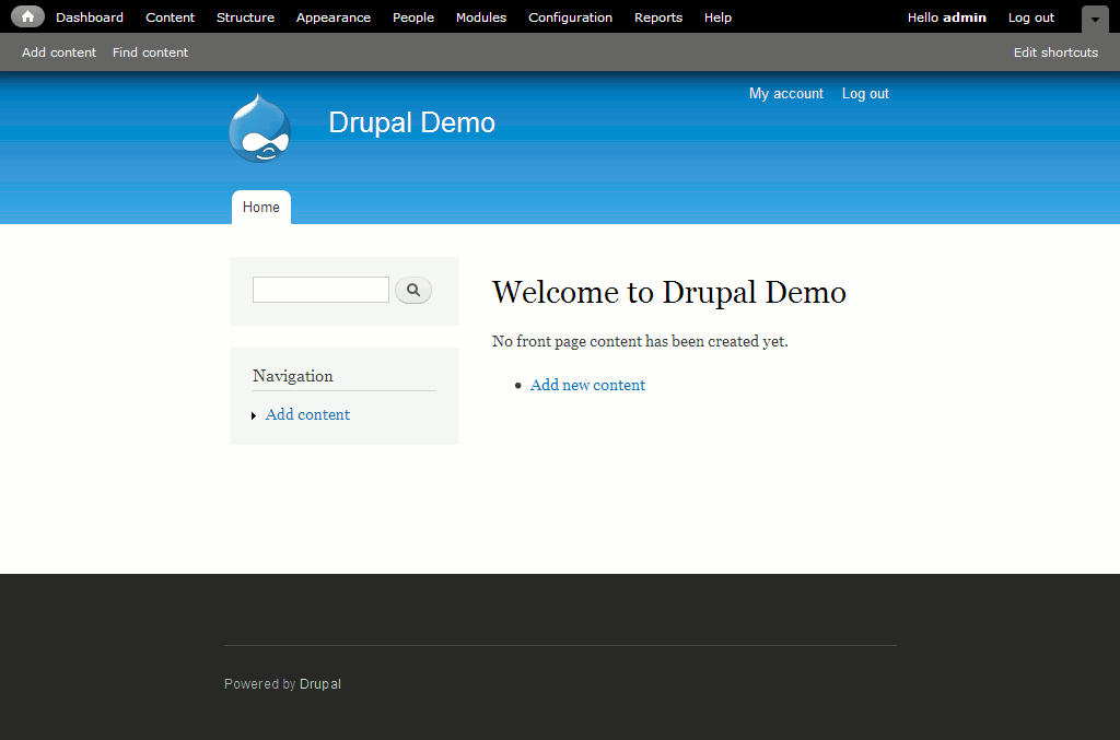 pembuatan website drupal